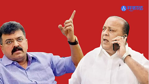 Jitendra Awhad VS Hasan  Mushrif