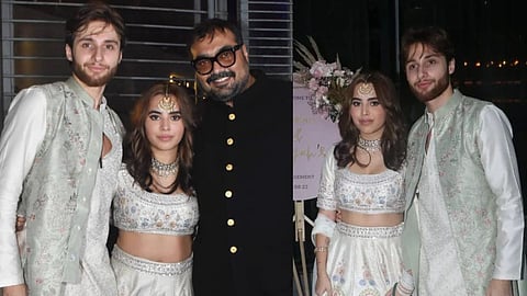 Aaliyah Kashyap Engagement anurag kashyap daughter at mumbai with hindu rituals 