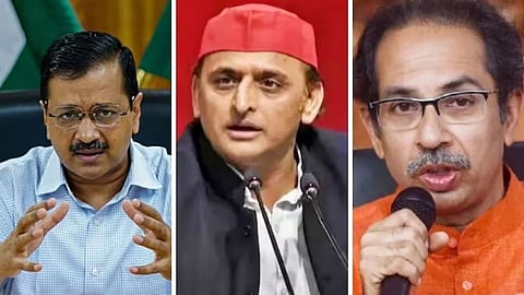 akhilesh yadav, arvind kejriwal, uddhav thackeray 