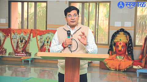 Nitin Bhau More guidance Selfless social service is best karma yoga nashik news