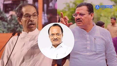 Uddhav Thackeray and Sanjay Shirsat 