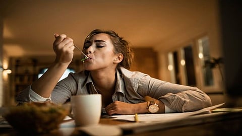 eating