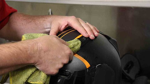 Helmet Wash Tips