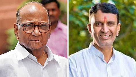 Sharad Pawar in Beed: "माझं वय झालं म्हणता पण..."; शरद पवारांनी अमरसिंह पंडितांना सुनावलं 