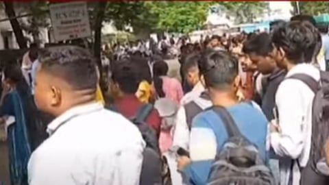 Talathi Bharti 2023 Exam students disrupted due to server down in Talathi recruitment exam  