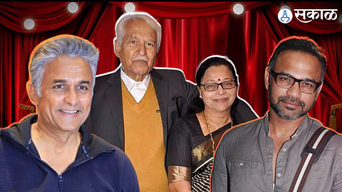 seema deo death son ajinkya deo and abhinay deo popular in marathi and bollywood industry family details
