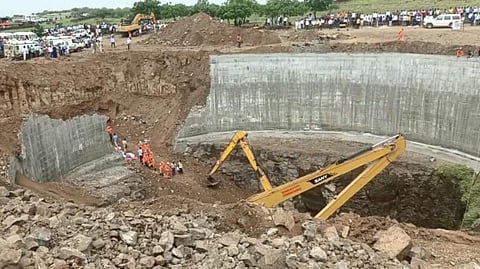 Well Mhsobachiwadi case of culpable homicide registered against owner and contractor worker death crime pune