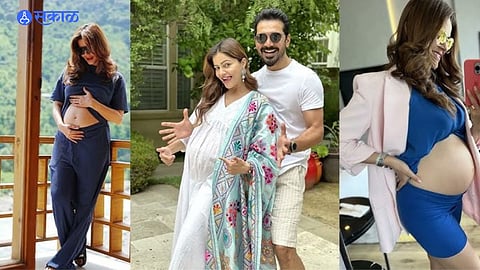 Rubina Dilaik Pregnant
Rubina Dilaik baby bump 