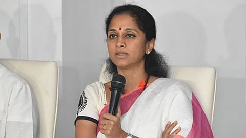 Supriya Sule statement who speaks against BJP is conspiracy lokshahi news channel politics