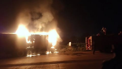 Ganpati Visarjan truck accident 