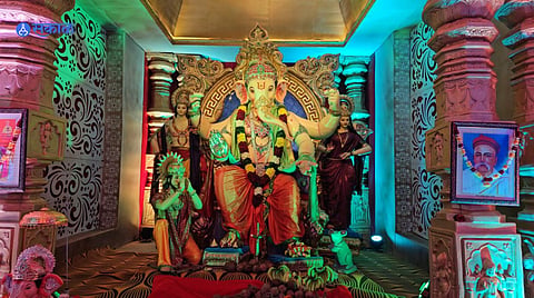 Ganesh Utsav 2023: गणेशोत्सवानिमित्त प्रभू श्रीरामाच्या जीवनावर आधारित चित्राचा देखावा !

