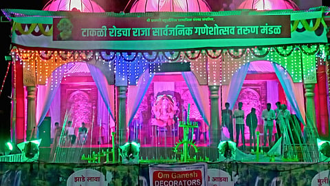 Ganesh Ustav 2023 devotees to watch drama decoration musical performance of Takli Road Raja Public Ganeshotsav Mandal 