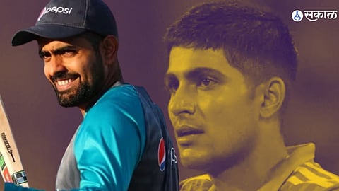 Shubman Gill Babar Azam 