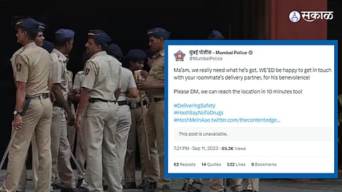 Mumbai Police Viral Post 