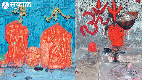 There are Ganesha idols on forts of Chhatrapati Shivaji Maharaj nashik news 