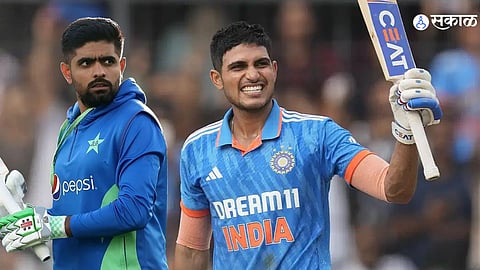 Shubman Gill Babar Azam ICC ODI Ranking 