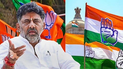 BJP operation lotus vs Congress Operation Hasta DK Shivakumar
