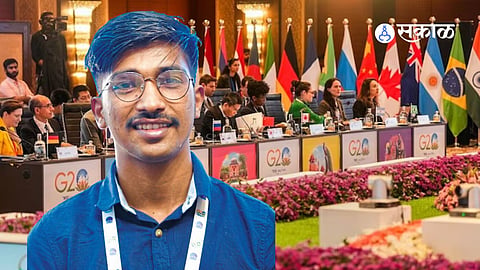 Pramod Dabhole Media Coordinator G20 Summit India Delhi 