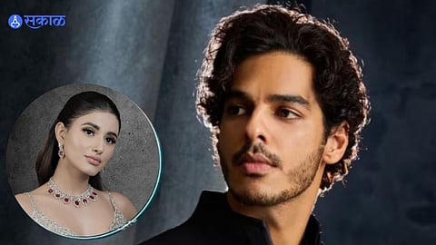 ishaan khatter mystery girl revealed 
actor date malaysian model chandni bainz report viral vnp98