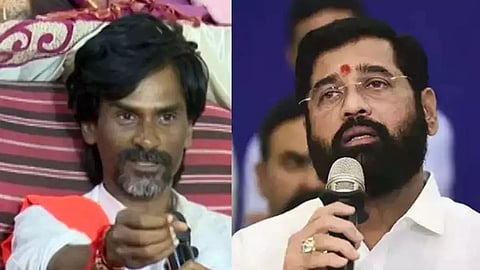 Eknath Shindeand Manoj Jarnge Patil 