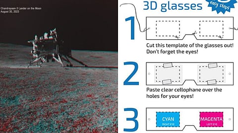 Vikram Lander 3D