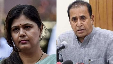 Pankaja Munde and Anil Deshmukh