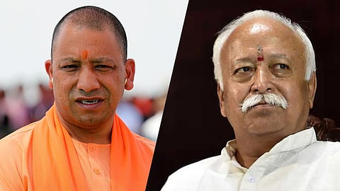 Yogi Adityanath and mohan bhagawat