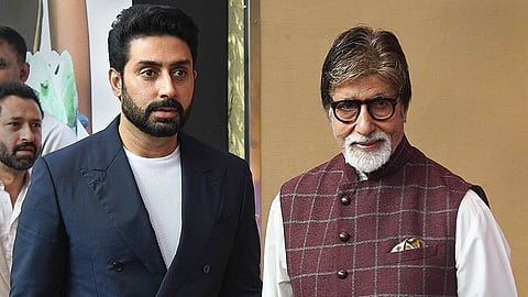 Amitabh Bachchan epic replay to Abhishek Bachchan Ghoomar