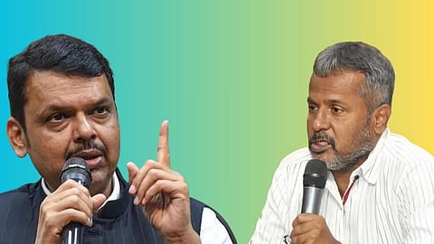 Devendra Fadnavis and Sunil Kendrekar 