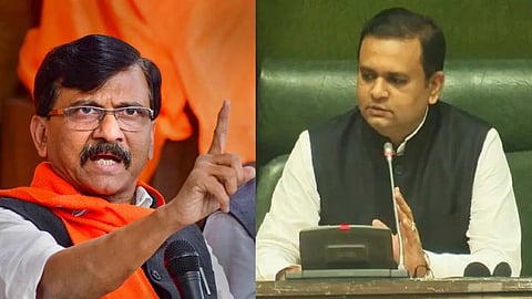 Sanjay Raut and Rahul Narvekar 