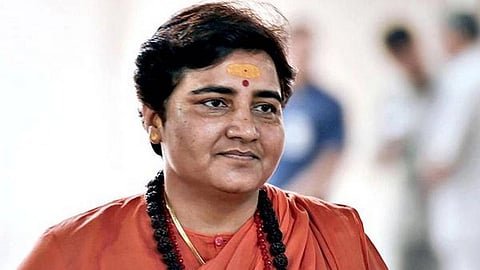 2008 Malegaon blast case MP Pragya Singh Thakur appears in NIA court for hearing