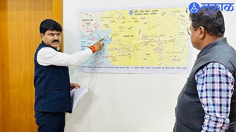 Nashik News : अप्पर वैतरणा- कडवा -देवनदी लिंक प्रकल्पामुळे सिन्नरचा दुष्काळ हटणार; खासदार गोडसे यांची माहिती 