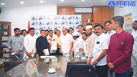High Level Committee for Revision of Surat Chennai Greenfield Highway Land Acquisition Compensation nashik news