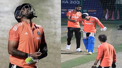 suryakumar yadav got injured during practice session ishan kishan bitten by bee 
