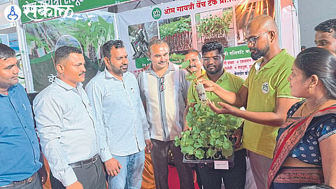 Agrowon Exclusive Grape Expo  started by Sakal Agrowon nashik news