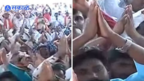Maratha Reservation: 'पाणी प्या...पाणी प्या' समाजाची हात जोडून आर्त विनंती! जरांगे भावूक, घेणार चार घोट पाणी