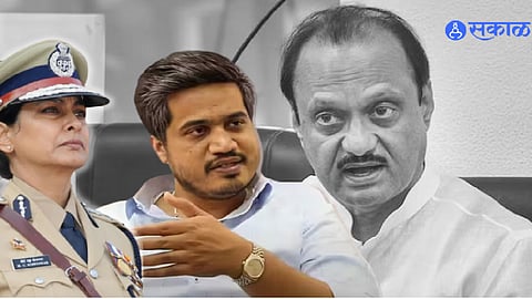 NCP MLA Rohit Pawar On meeran borwankar allegation on ncp ajit pawar political news  