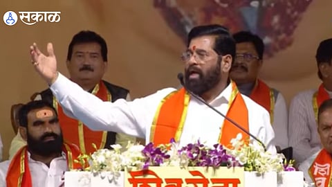 CM Shinde allegations on Uddhav Thackeray Over anand dighe Raj Thackeray shiv sena Dasara Melava 2023  