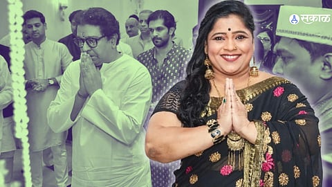 vishakha subhedar thanks to mns chief raj thackeray and wish him happy diwali 2023 