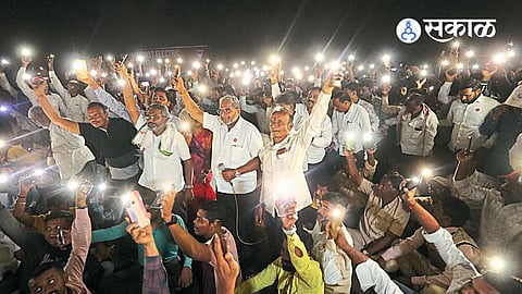 Pune Bangalore Highway Chakka Jam Andolan Raju Shetti 