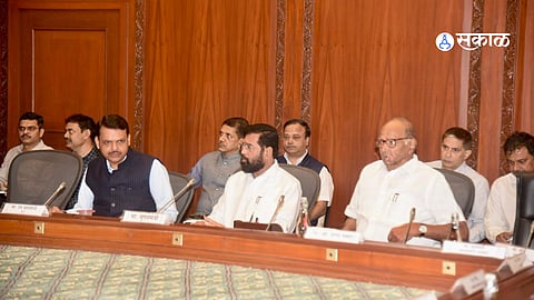 maratha reservation all party meeting CM Shinde Fadnavis sharad pawar Ashok Chavan latest Politics news  