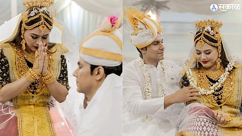 randeep hooda wedding with lin laishram mahabharat theme wedding photos viral on internet