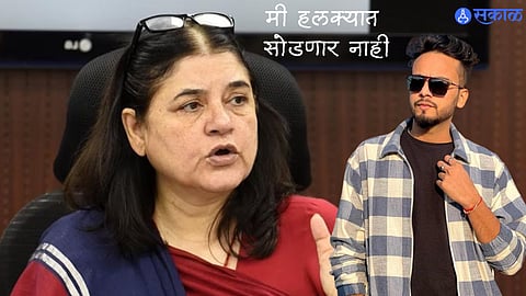 Elvish Yadav on Maneka Gandhi: 