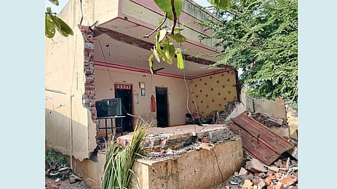 Home Collapse by Gas Cylinder Blast