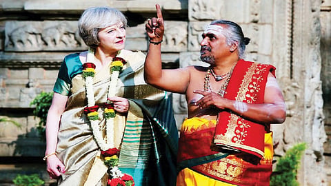 fact that in Britain London if MP wants to be elected they start visiting Hindu temples