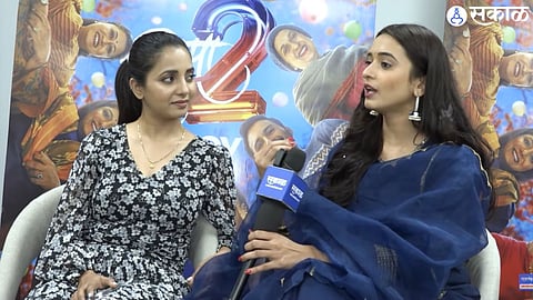 sayali sanjeev ani shivani surve  jhimma 2 marathi movie