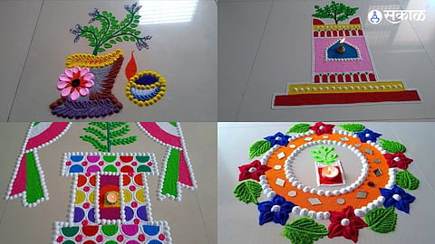 Tulsi Vivah 2023: तुळशीच्या लग्नाला अंगण सजवा रांगोळीने, या आहेत सोप्या आणि सुंदर डिझाईन
