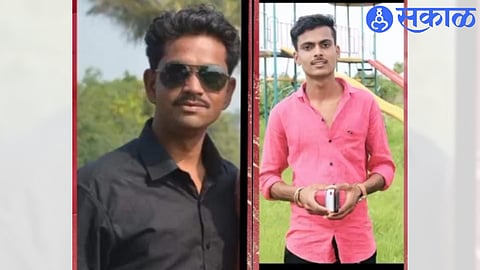 2 youths on two-wheeler dead in accident with four wheeler nashik news