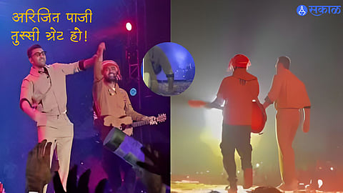 Ranbir Kapoor at Arijit Singh concert
