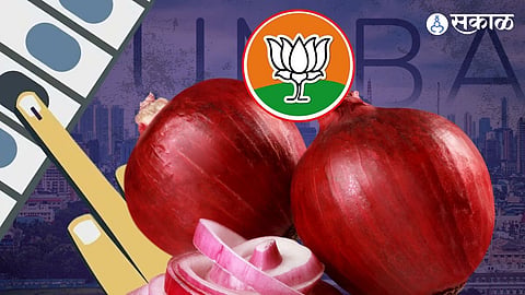 Onion News: मतदारांना आकर्षित करण्यासाठी मुंबईत भाजपने वाटले कांदे 